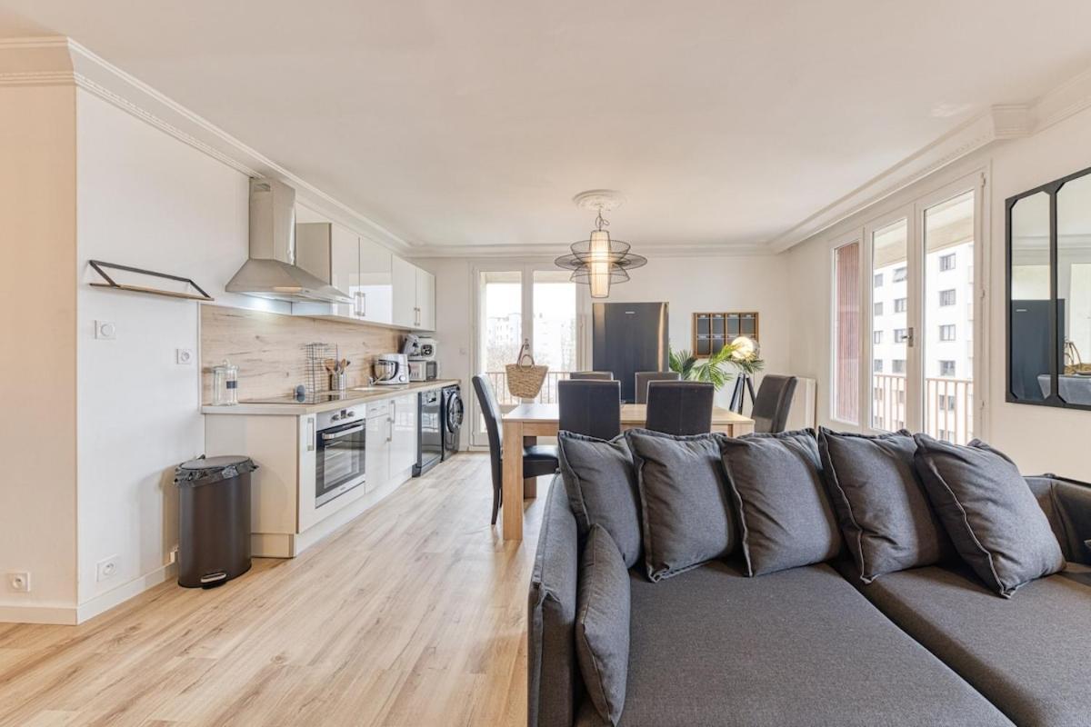 Magnificent Apartment, 4 Bedrooms, Fiber Wifi Гренобль Екстер'єр фото