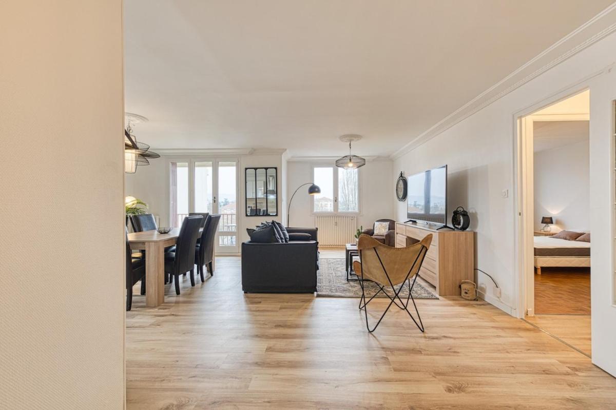 Magnificent Apartment, 4 Bedrooms, Fiber Wifi Гренобль Екстер'єр фото